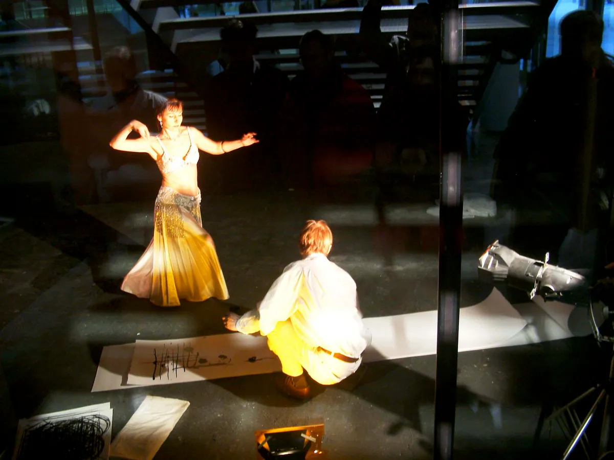 Performance, aus der Performance „Frühlingstanz“ von Andre Willi