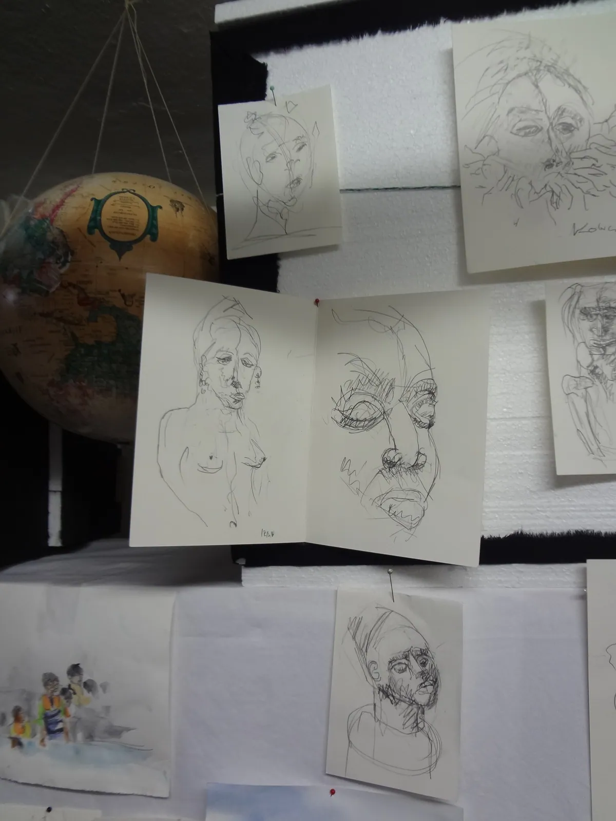Arbeit aus der Werkgruppe „Boote“ von Andre Willi, Bild 6 von 26