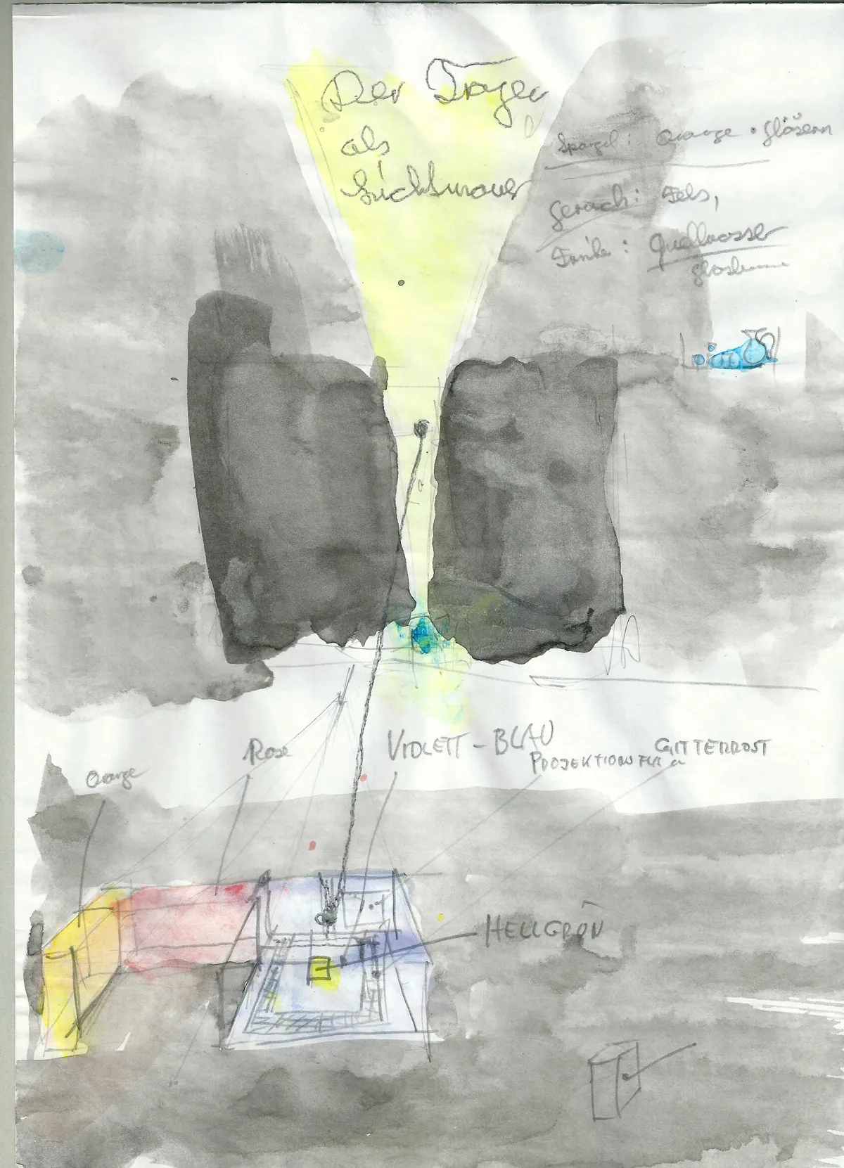 Arbeit aus der Performance „Unendlich“ von Andre Willi, Bild 5 von 27