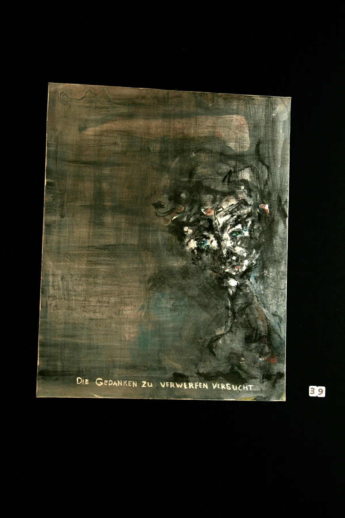 Schlechte Gedanken, aus der Performance „Lichtern“ von Andre Willi