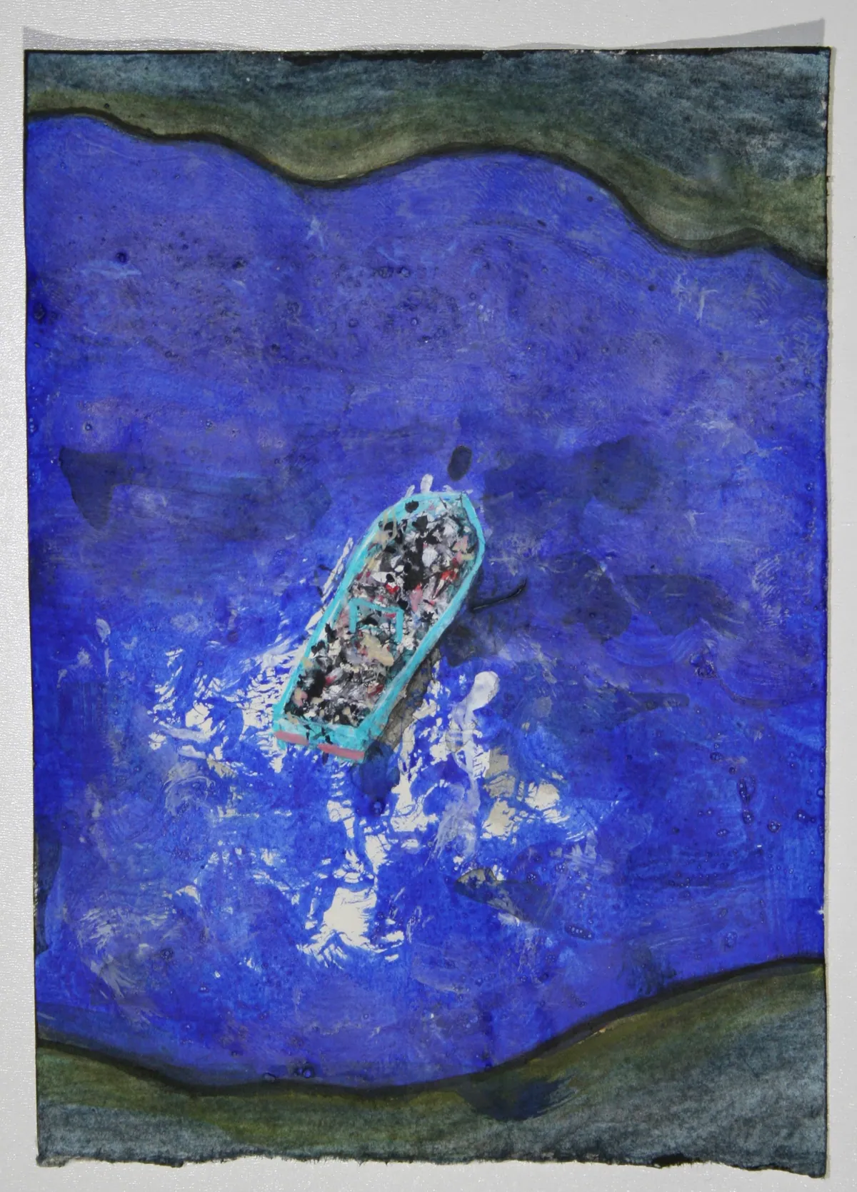 Arbeit aus der Werkgruppe „Boote“ von Andre Willi, Bild 18 von 26